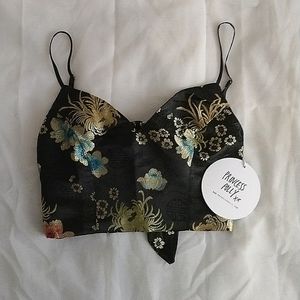 Princess Polly Floral Top (size US 2)